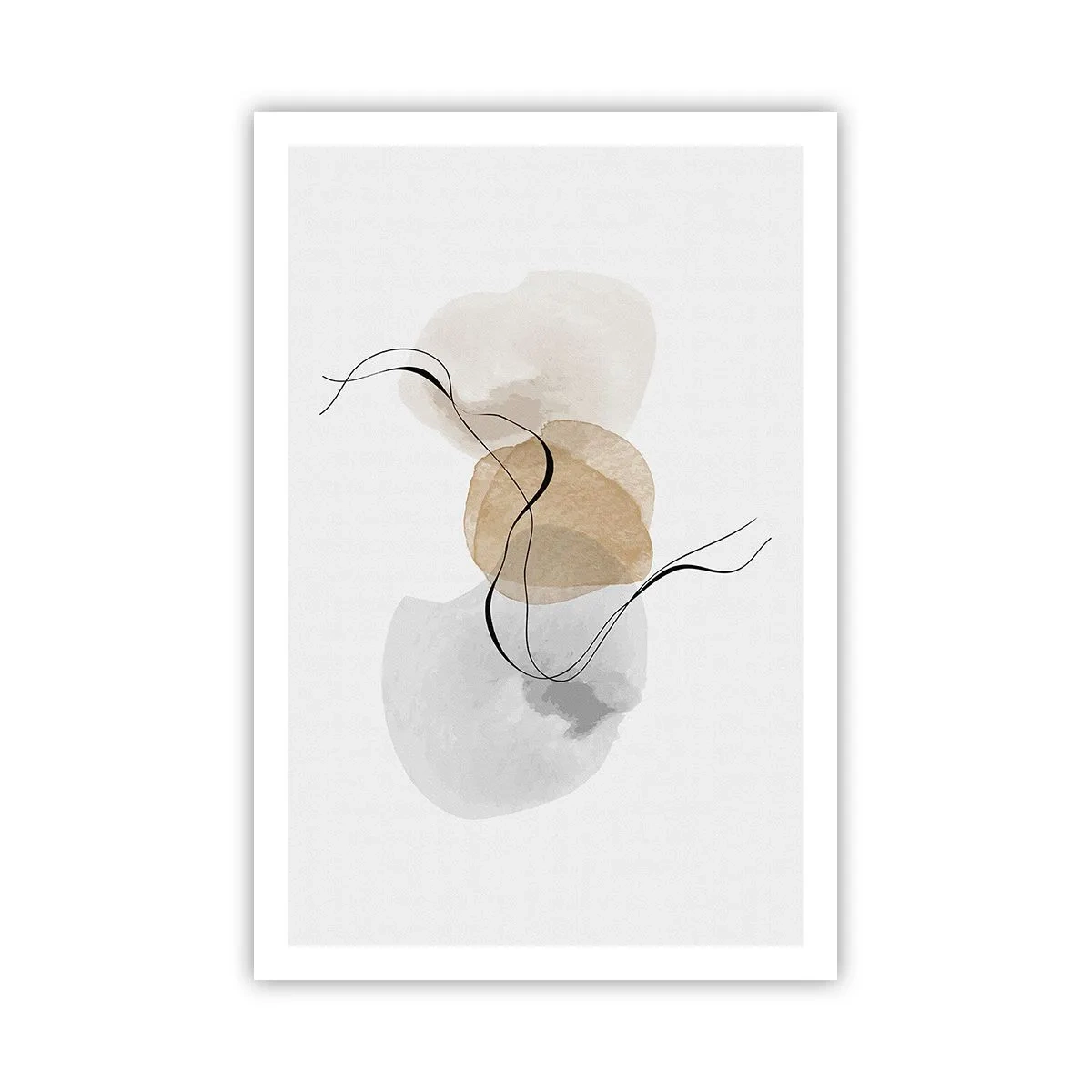 Plakat - Powietrzne paciorki - 61x91 cm