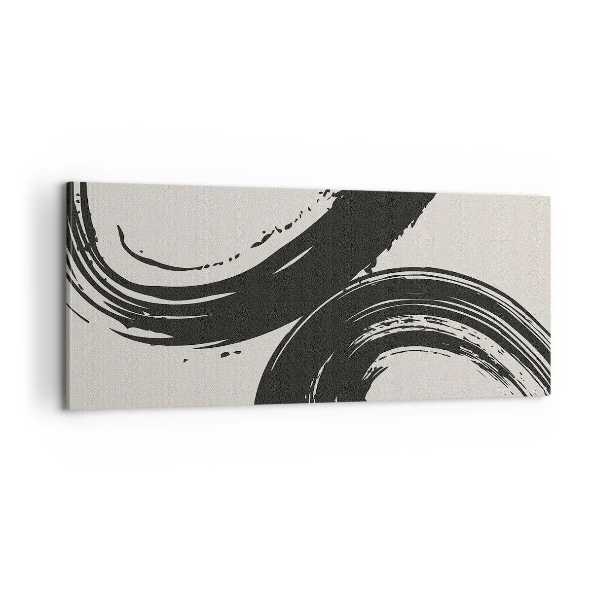 Obraz na płótnie - Zamaszyście i koliście - 100x40 cm