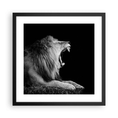 Plakat w czarnej ramie - Bez żadnych wątpliwości - 40x40 cm