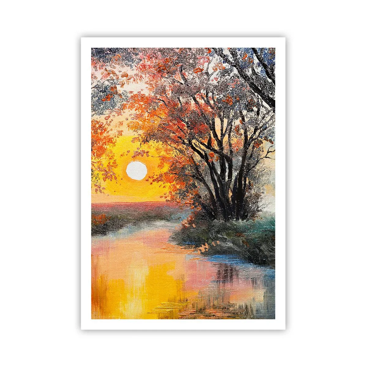 Plakat - Jesienne klimaty - 70x100 cm