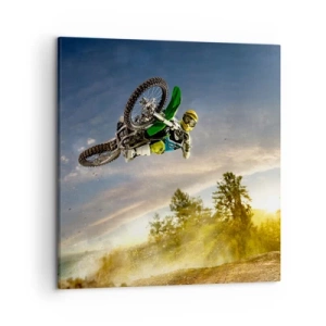 Obraz na płótnie - Włącz emocje! - 50x50 cm