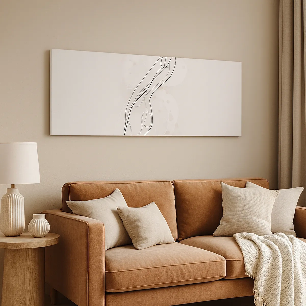 Obraz na płótnie - Pobłądzić spojrzeniem - 30x30 cm