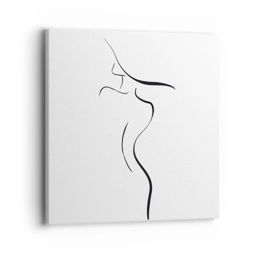 Obraz na płótnie - Nieuchwytna jak fala - 40x40 cm