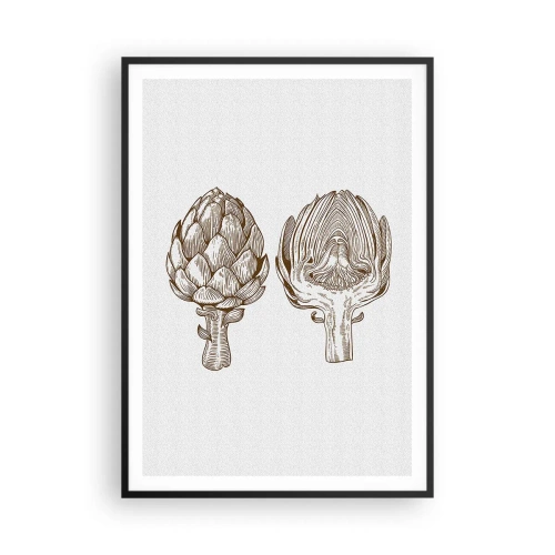 Plakat w czarnej ramie - Lekcja anatomii - 70x100 cm