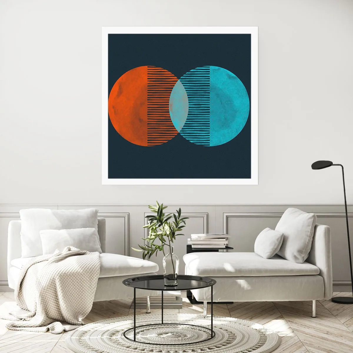 Plakat - Astronomiczna fantazja - 40x40 cm