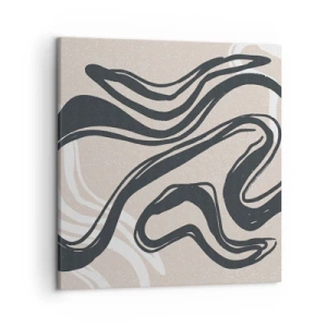 Obraz na płótnie - Ekspresja zwielokrotniona - 50x50 cm