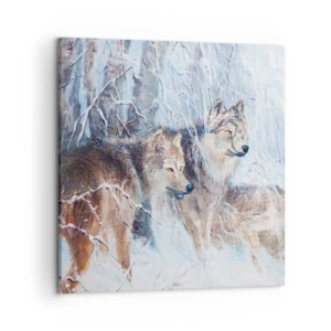 Obraz na płótnie - Uwaga! Nadchodzi… - 50x50 cm