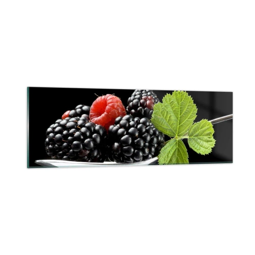 Obraz na szkle - Smak świeżości - 90x30 cm