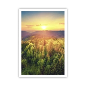 Plakat - Wierzchołki i szczyty - 70x100 cm