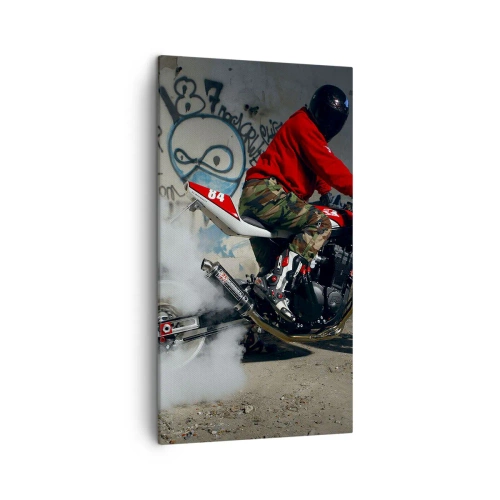 Obraz na płótnie - Goń mnie! - 45x80 cm