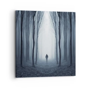 Obraz na płótnie - I wszystko proste i jasne - 70x70 cm