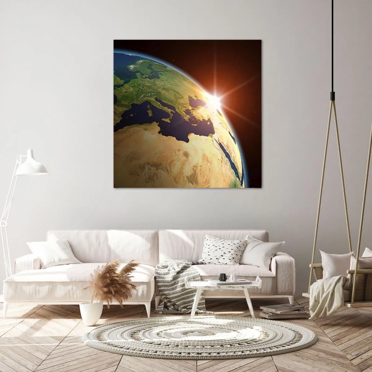 Obraz na płótnie - Wschód słońca - 40x40 cm