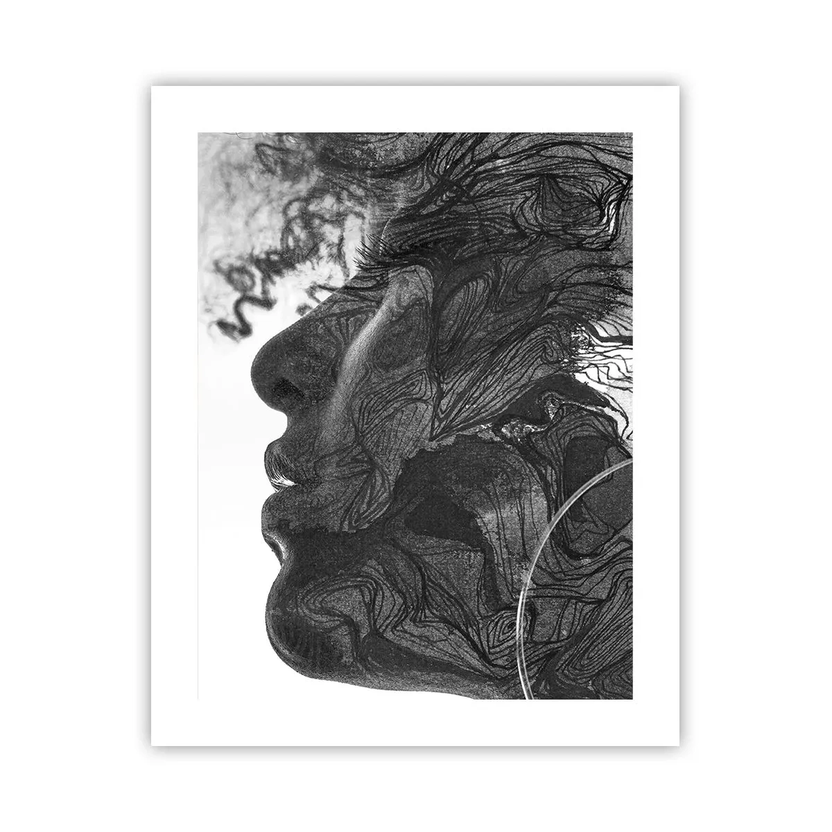 Plakat - Zaplątana w marzeniach - 40x50 cm