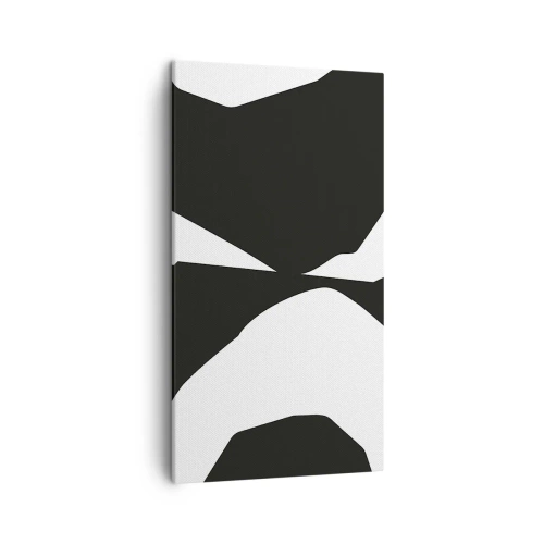 Obraz na płótnie - Pozytyw -negatyw - 45x80 cm