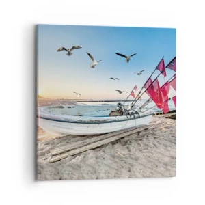 Obraz na płótnie - Zasłużony odpoczynek - 70x70 cm