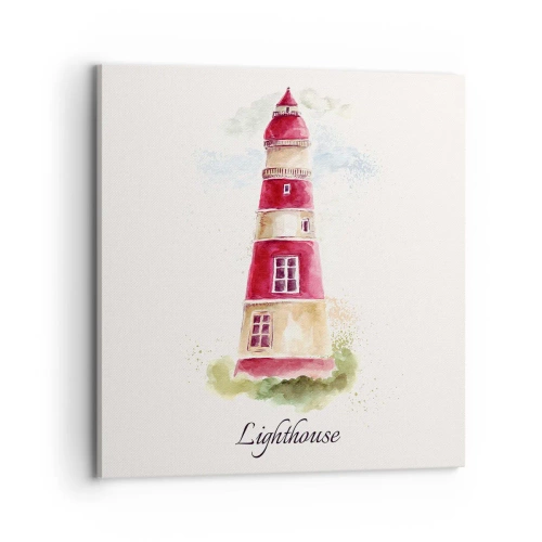 Obraz na płótnie - Wokół zawsze pogoda - 70x70 cm