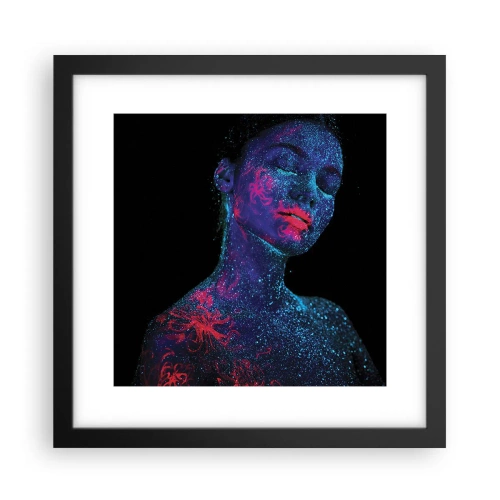 Plakat w czarnej ramie - W gwiezdnym pyle - 30x30 cm
