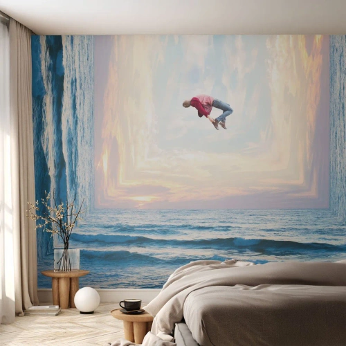 Fototapeta Samoprzylepna Deluxe Sticker - Do innego wymiaru - Abstrakcja, Człowiek, Natura - 150x105 cm
