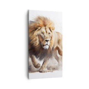 Obraz na płótnie - Król ruszył - 55x100 cm