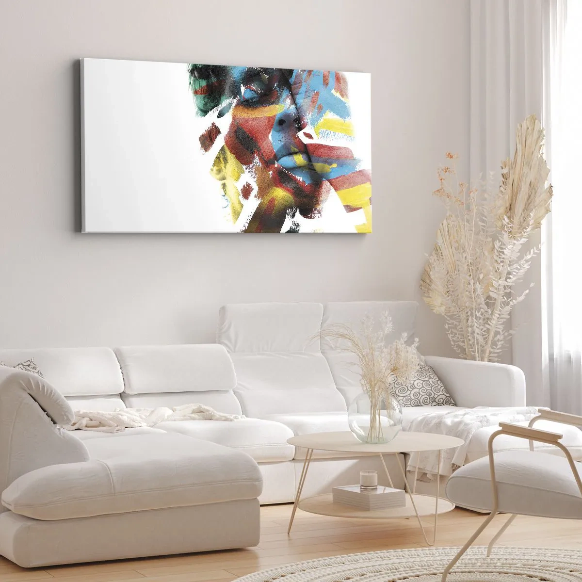 Obraz na płótnie - Barwna osobowość - 100x40 cm