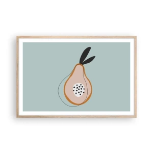 Plakat w ramie jasny dąb - Przeniknąć w naturę rzeczy - 91x61 cm