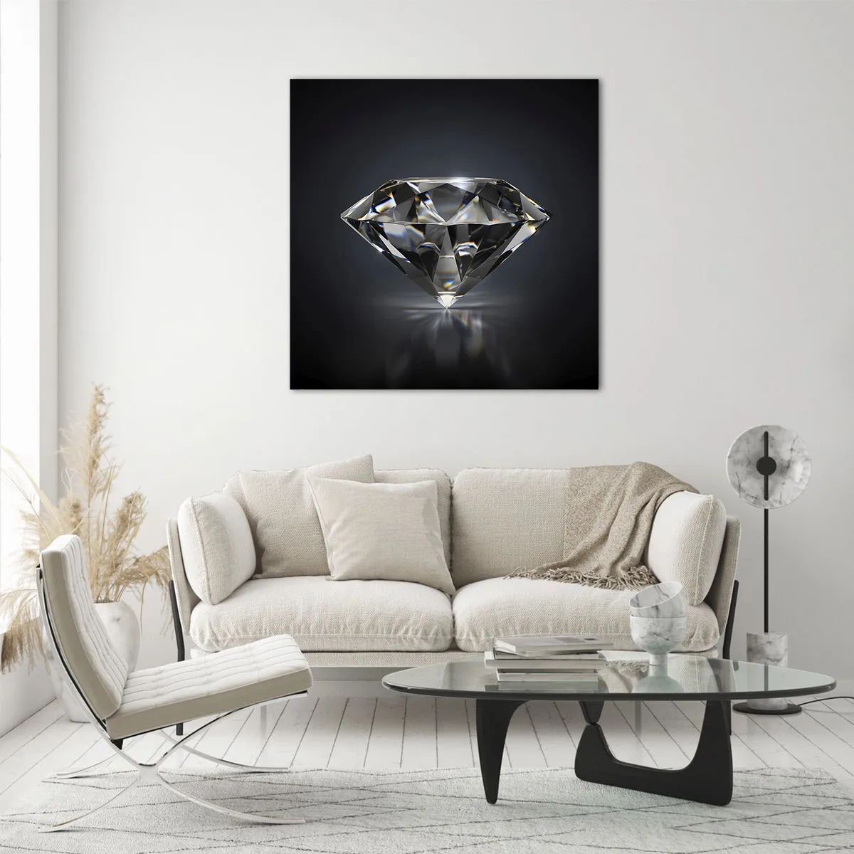 Obraz na szkle - Best girls friend - 30x30 cm