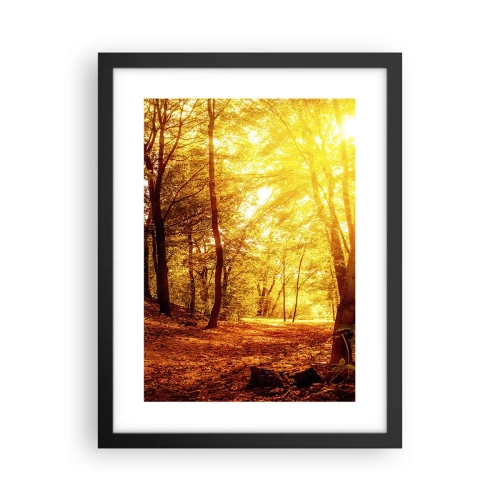 Plakat w czarnej ramie - Ku złotej polanie - 30x40 cm