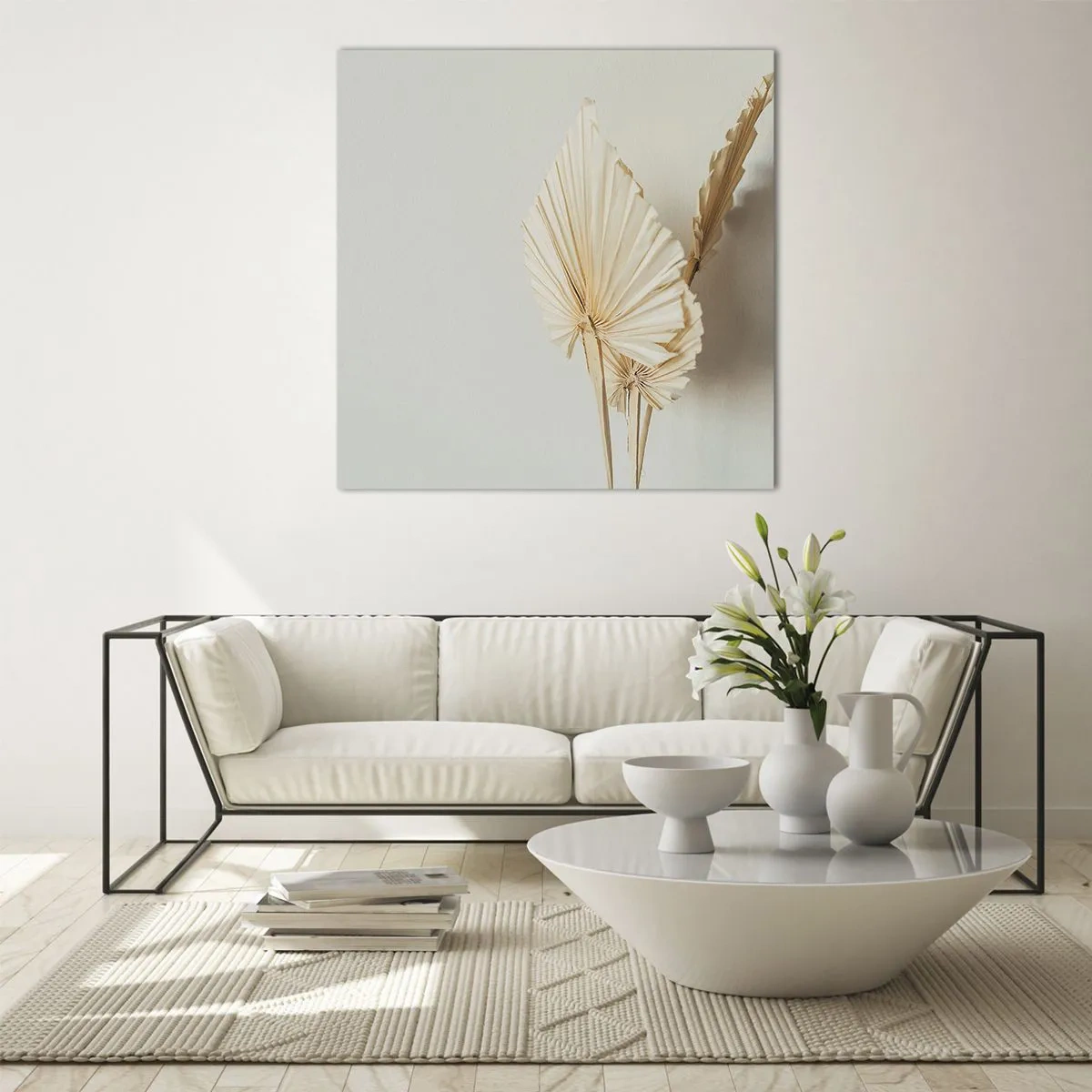 Obraz na szkle - Gdy potrzebne ukojenie - 70x70 cm