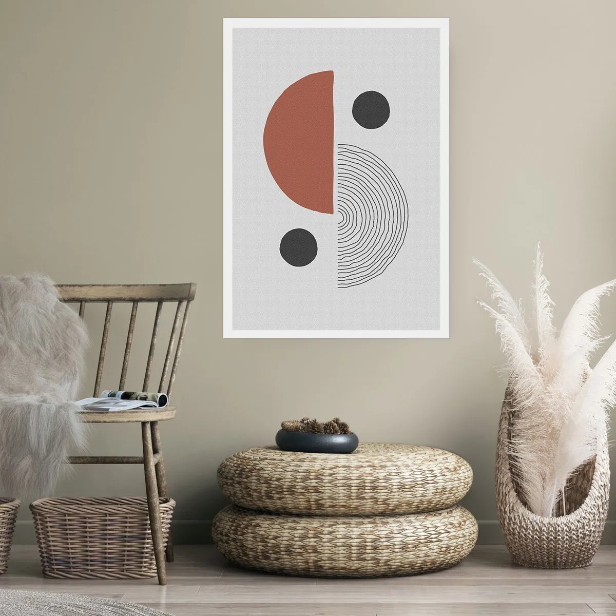 Plakat - Doskonałość koła - 70x100 cm