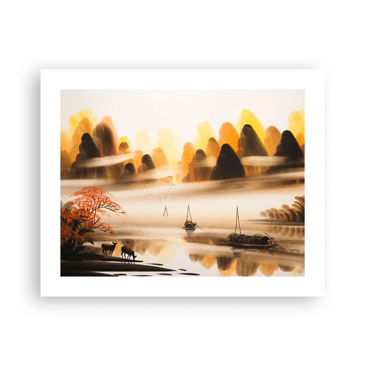 Plakat - Dalej niż na Dalekim Wschodzie - 50x40 cm