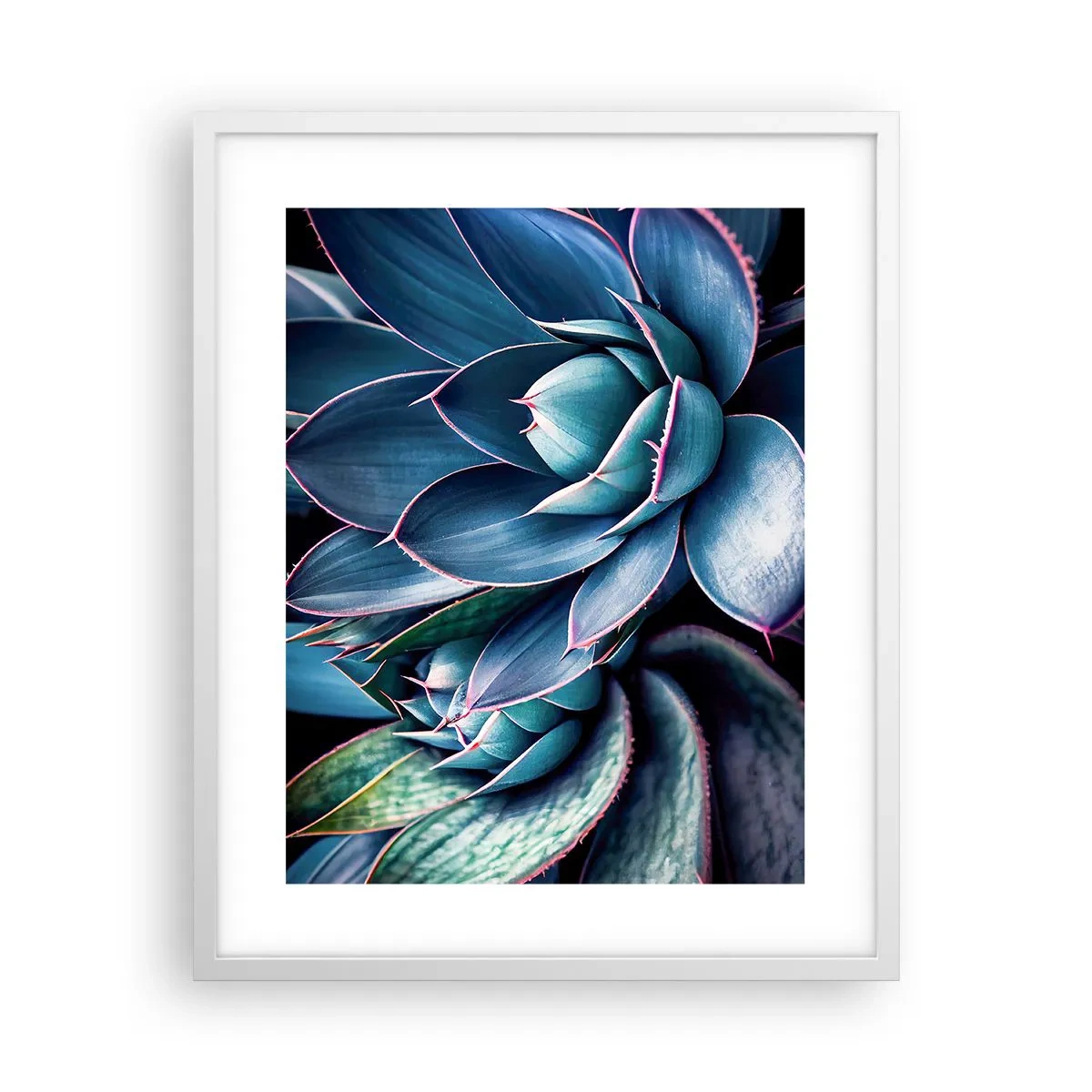 Plakat w białej ramie - Witalna siła - 40x50 cm