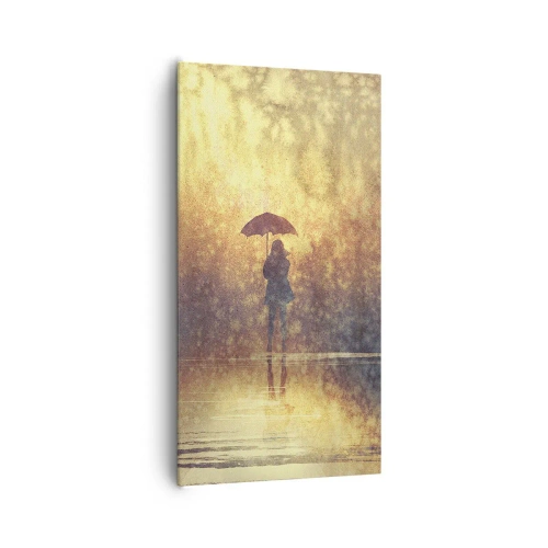 Obraz na płótnie - Czuję, że ktoś na mnie patrzy - 65x120 cm