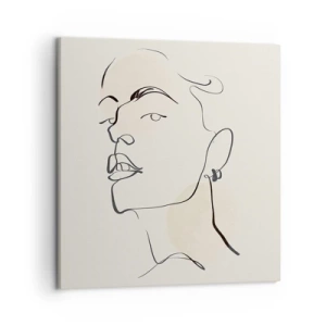 Obraz na płótnie - Dumne spojrzenie - 50x50 cm