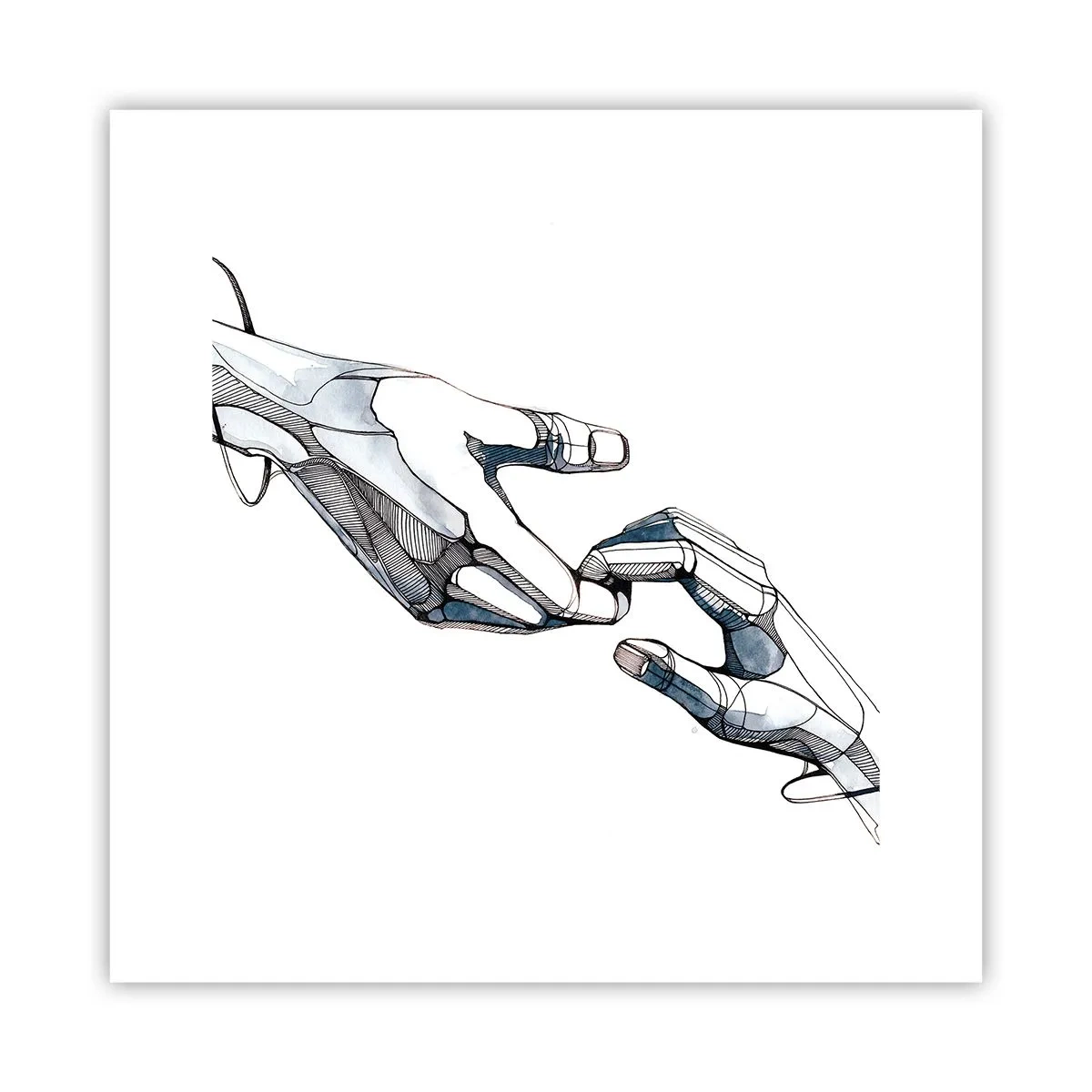 Plakat - Dobry gest - 30x30 cm