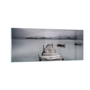 Obraz na szkle - Jutro możesz ruszać - 100x40 cm