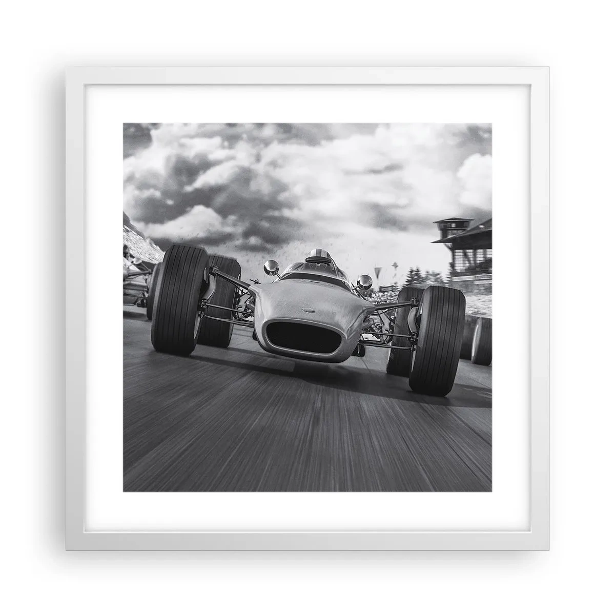 Plakat w białej ramie - Jest moc! - 40x40 cm