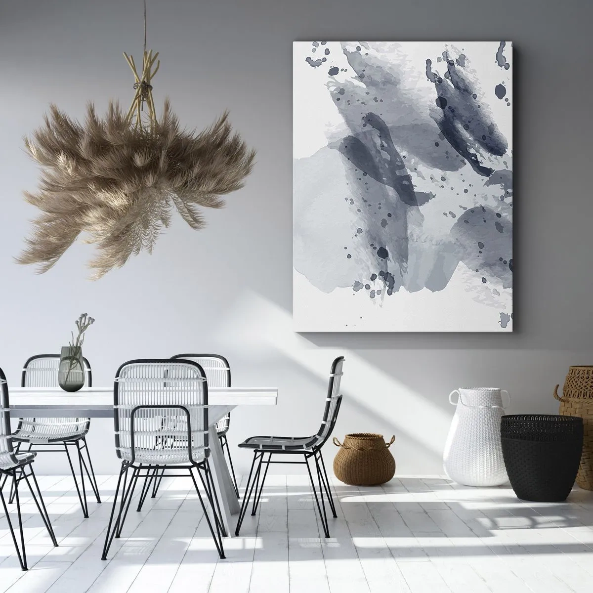 Obraz na płótnie - Studium natury wody - 55x100 cm