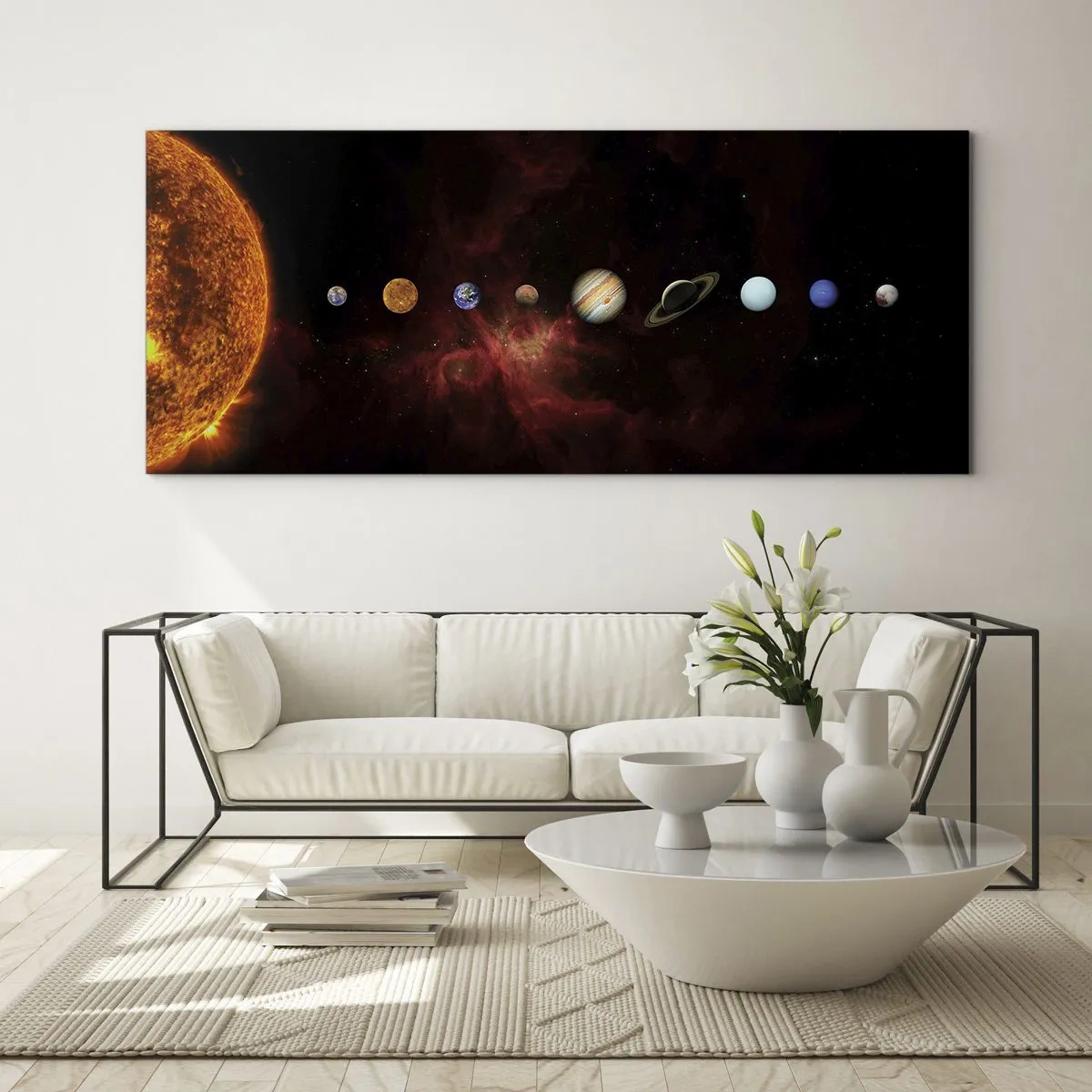 Obraz na szkle - Nasza okolica - 90x30 cm