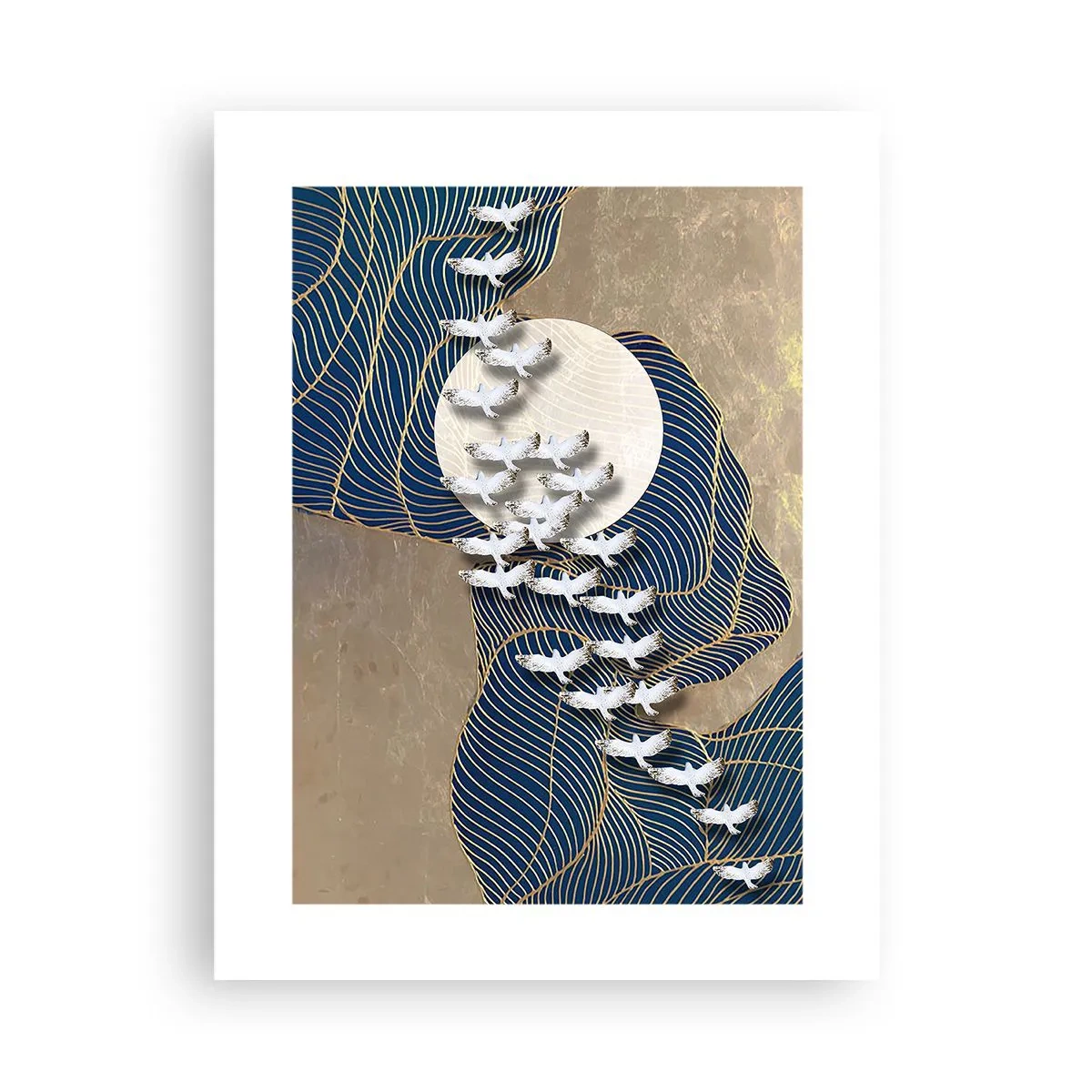 Plakat - Wolność, wędrówka, wspólnota - 30x40 cm