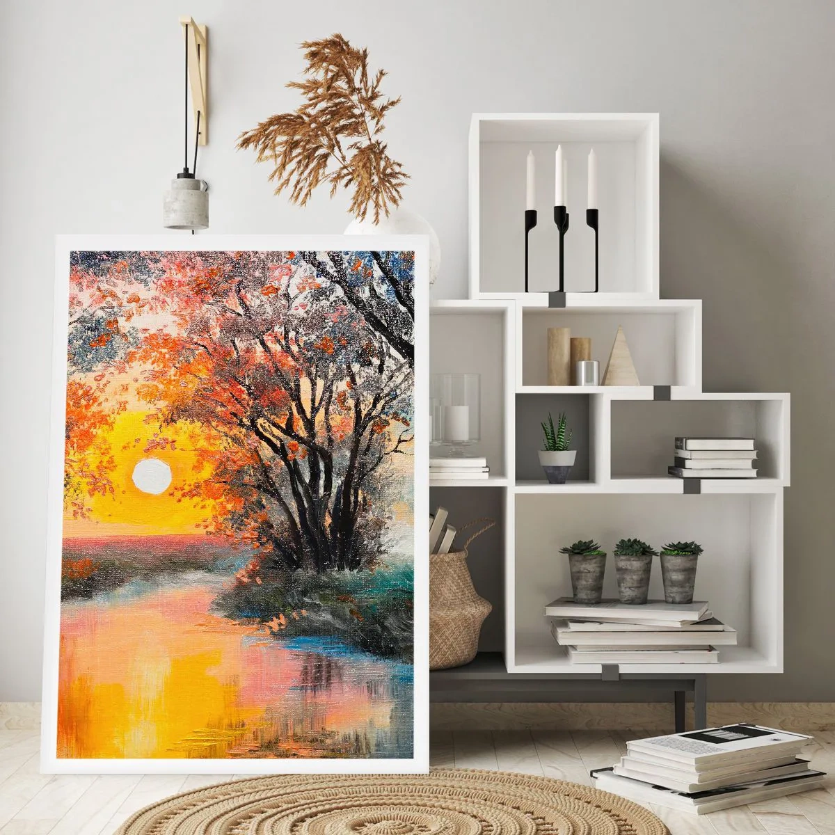 Plakat - Jesienne klimaty - 70x100 cm