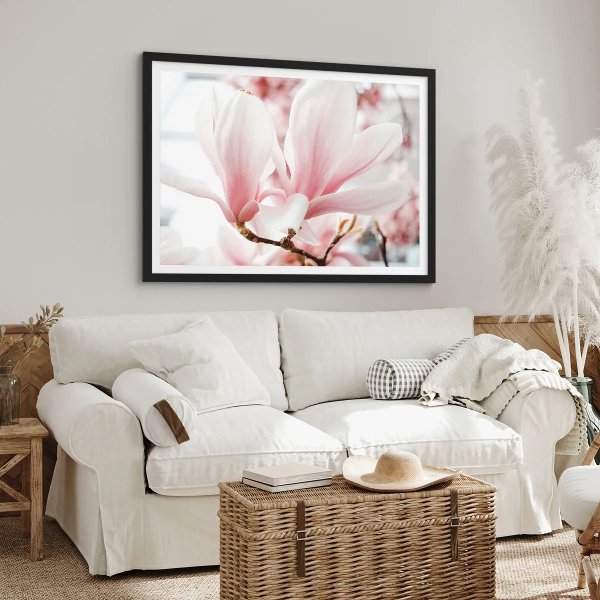 Plakat w czarnej ramie - Bezmiar czułości - 50x40 cm