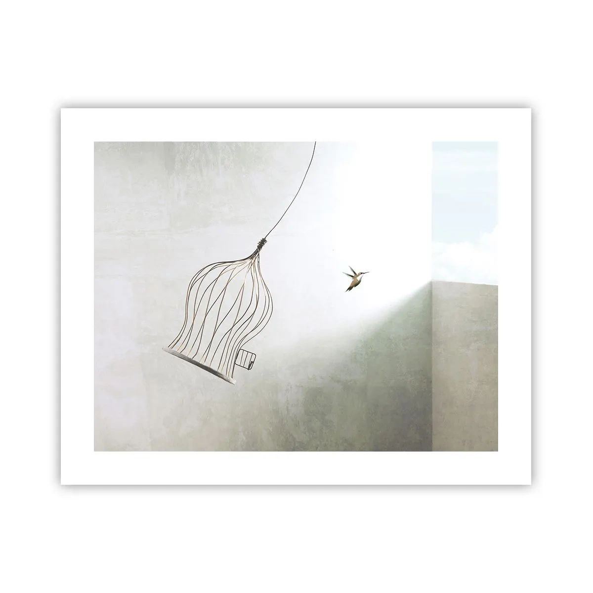 Plakat - W swoim żywiole - 50x40 cm