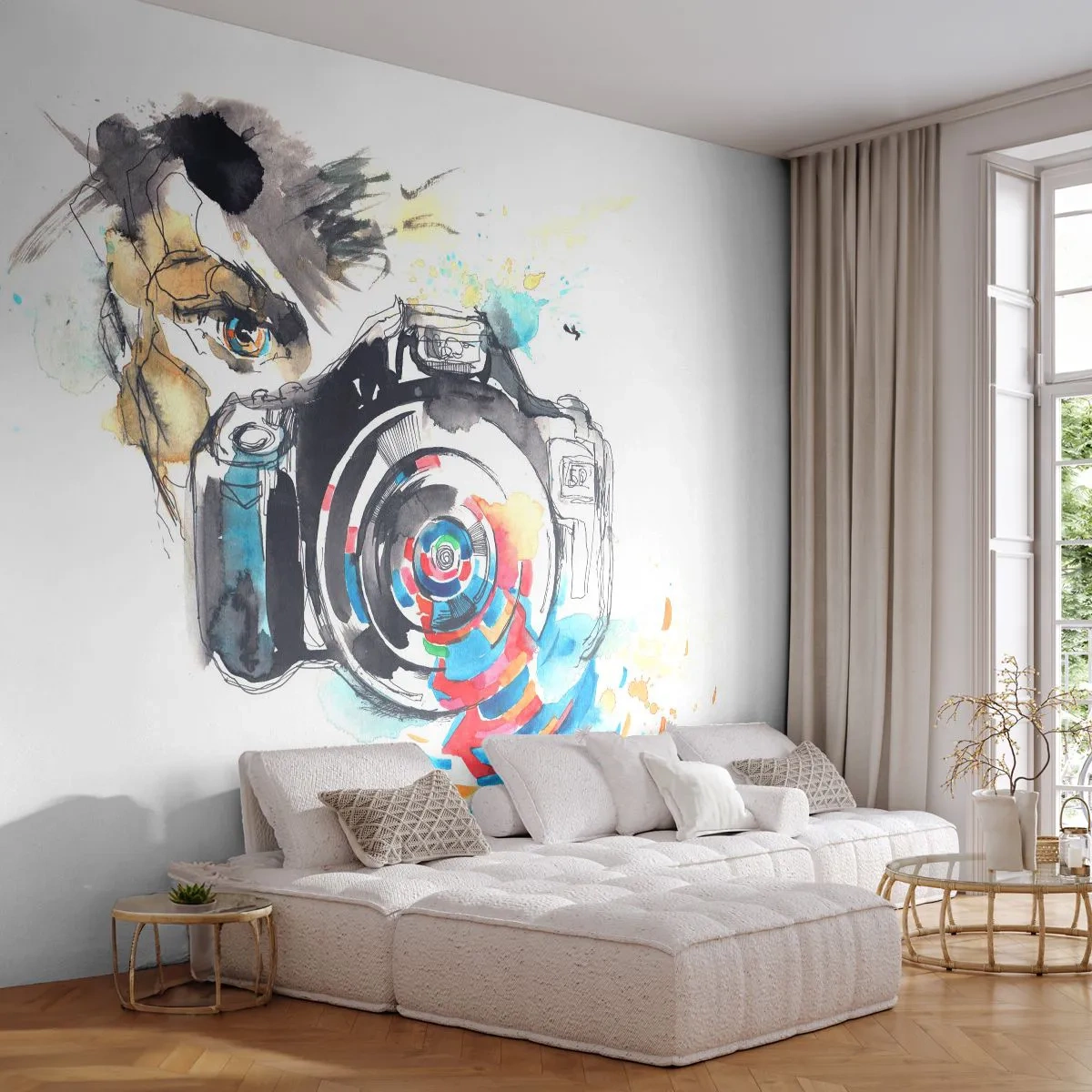 Fototapeta na wymiar Standard Eco - W oku obiektywu - Abstrakcja, Aparat Fotograficzny, Fotograf