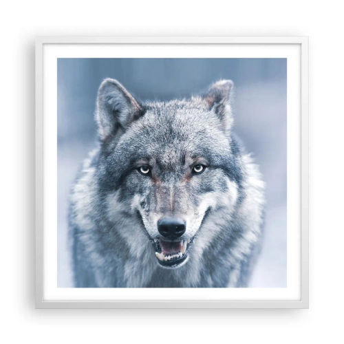 Plakat w białej ramie - Podejmiesz wyzwanie? - 60x60 cm