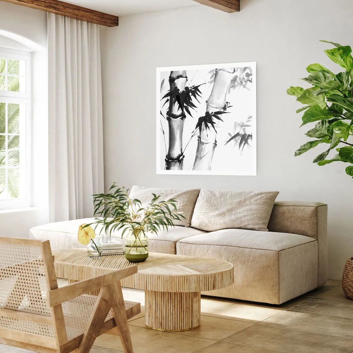 Plakat - Zbliżenie na orient - 40x40 cm