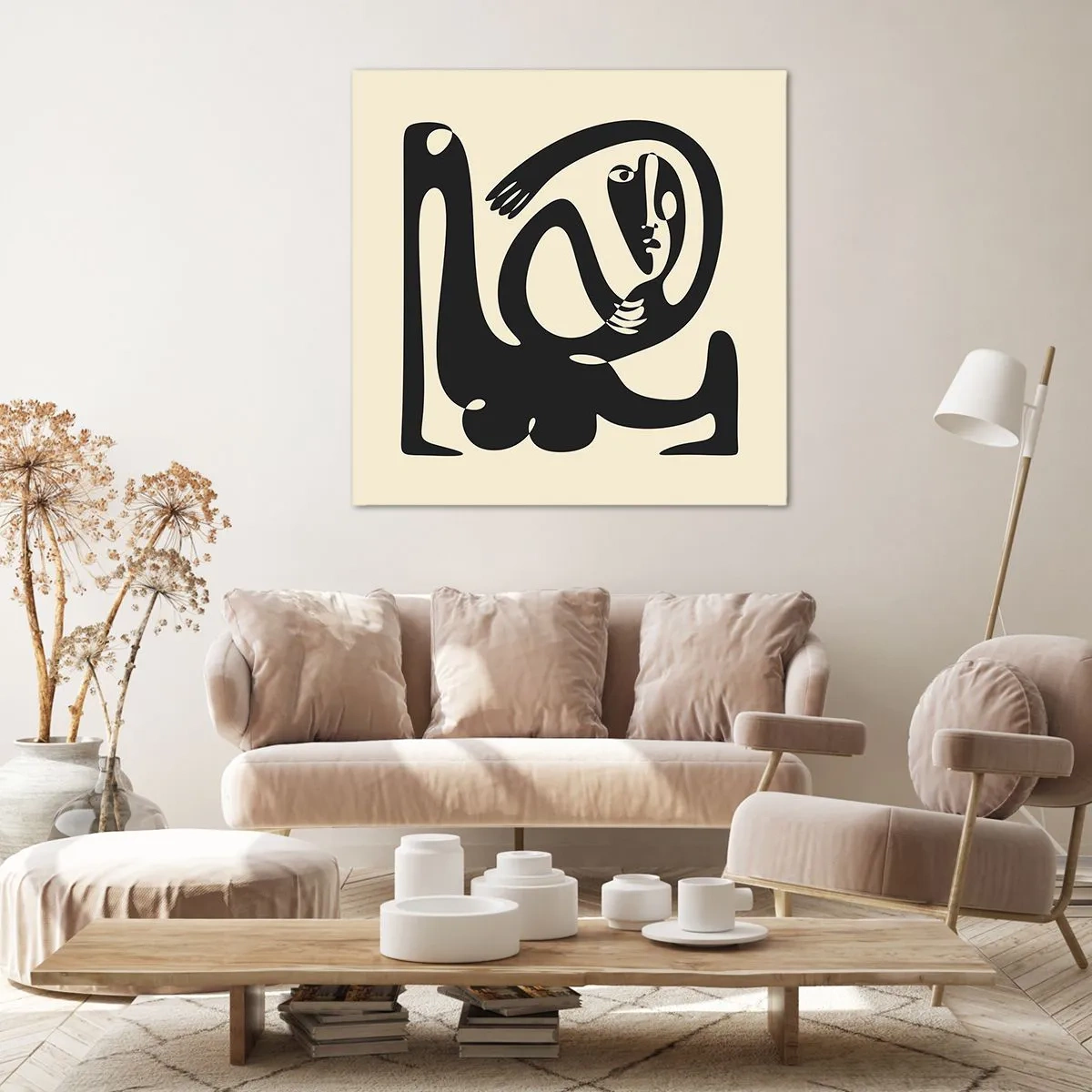 Obraz na płótnie - Prawie Picasso - 60x60 cm