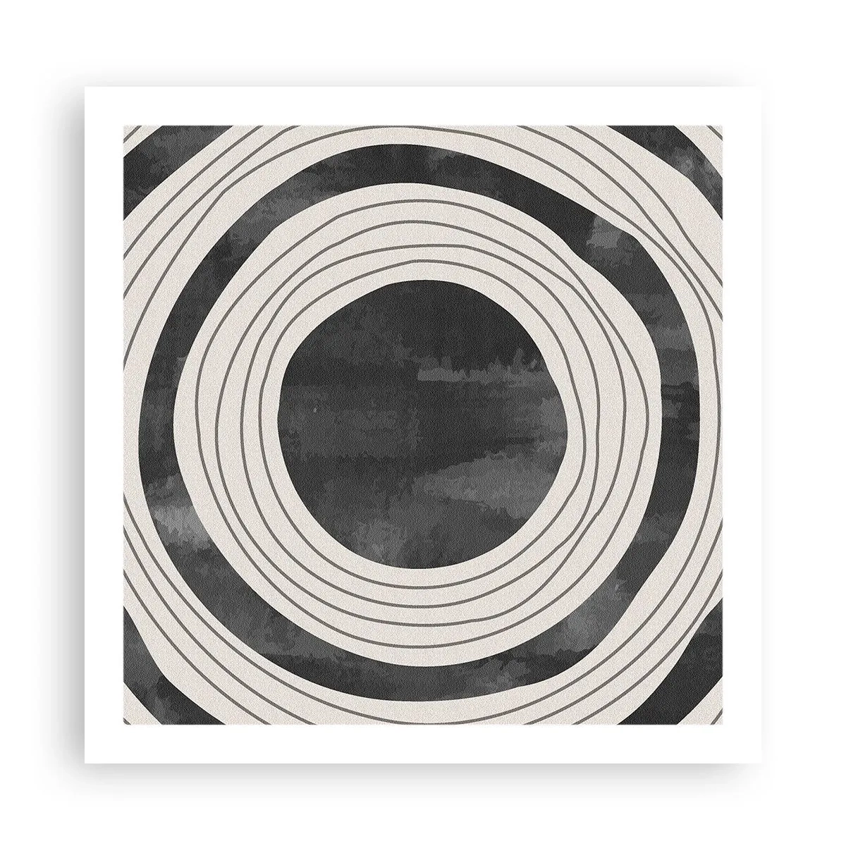 Plakat - W samo sedno - 60x60 cm