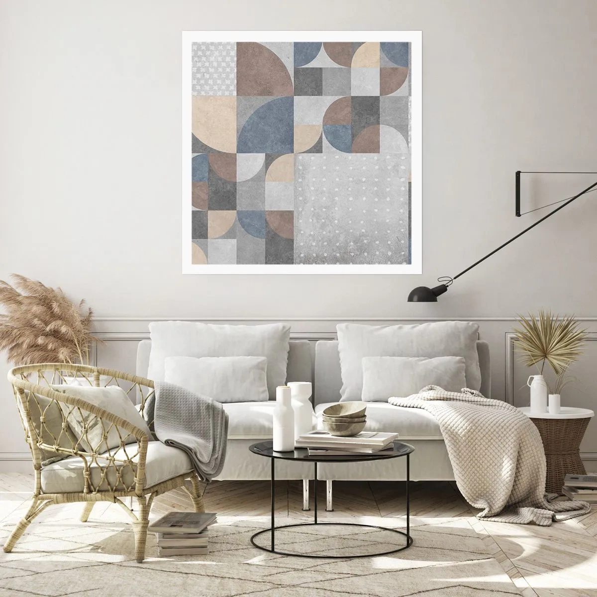 Plakat - Ceramiczna fantazja - 40x40 cm