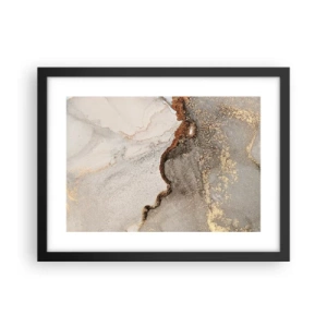 Plakat w czarnej ramie - Na granicy barw - 40x30 cm