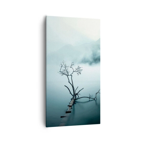 Obraz na płótnie - Z wody i mgły - 55x100 cm